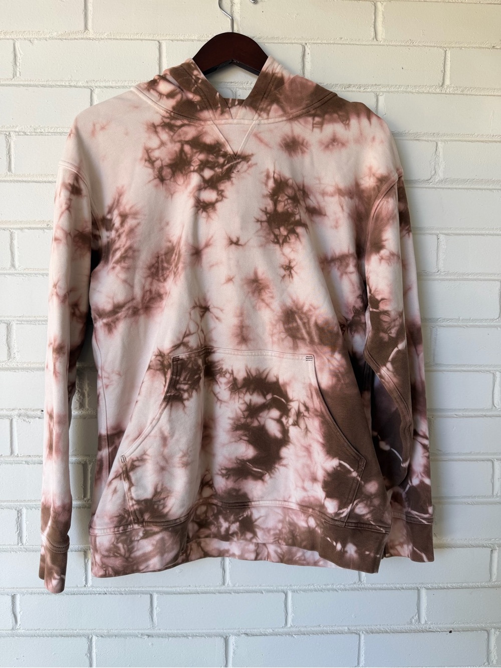 Lululemon All Yours Hoodie *Earth Dye Clay Brown Tie-Dye - Size 8